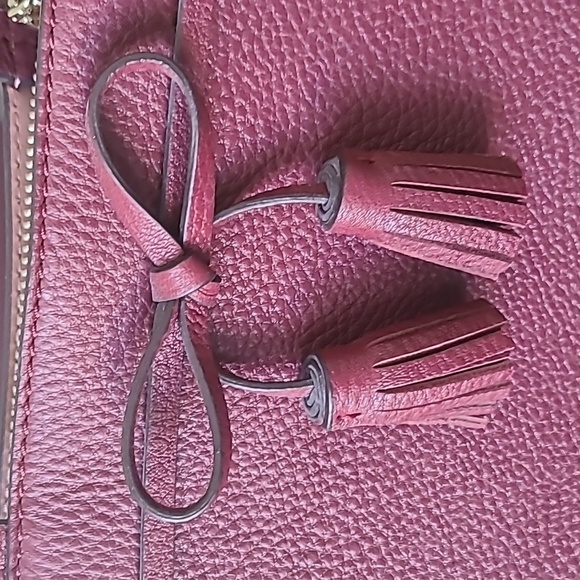 Kate Spade Plum Leather Crossbody Bag - Picture 2 of 11